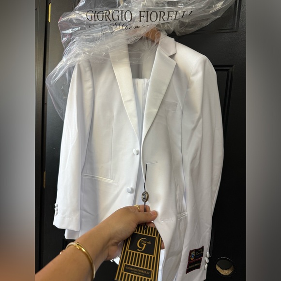 Giorgio fiorelli milano- italy men’s tuxedo suit size R 38 and pants 32🔥🔥🔥 - Picture 1 of 5